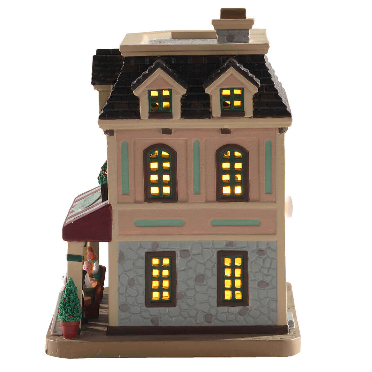 lemax-molly-s-corner-cafe-b-timent-miniature-village-caddington image 2