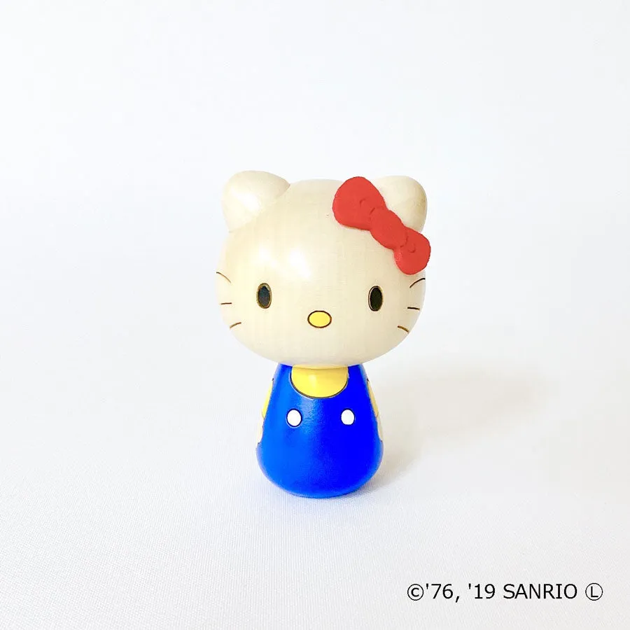 usaburo-kokeshi-hello-kitty-figurine-artisanale-7-5-cm image 1