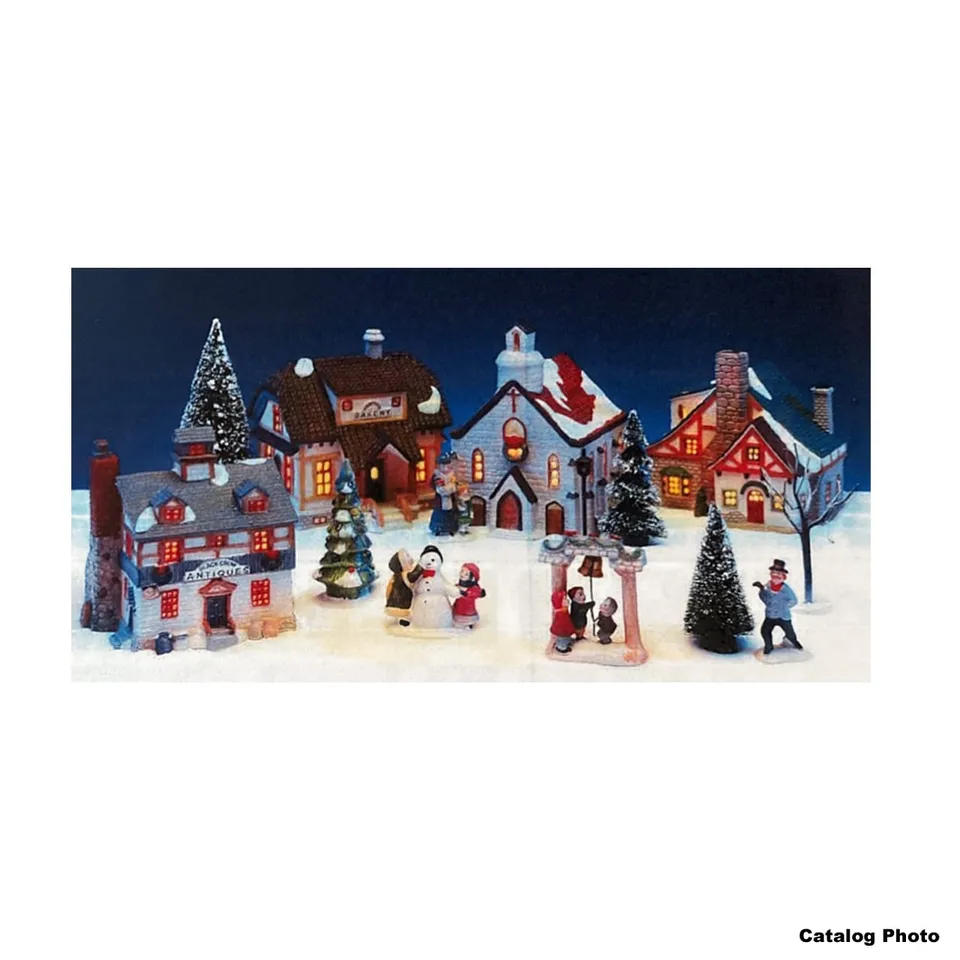 lemax-15-piece-village-set-coffret-15-miniatures-village-de-no-l image 1