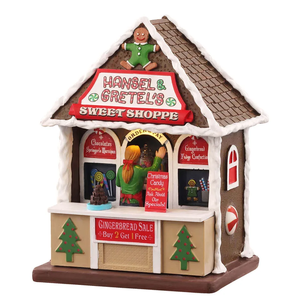 lemax-hansel-gretel-s-sweet-shoppe-boutique-sucr-e-miniature-caddington image 1