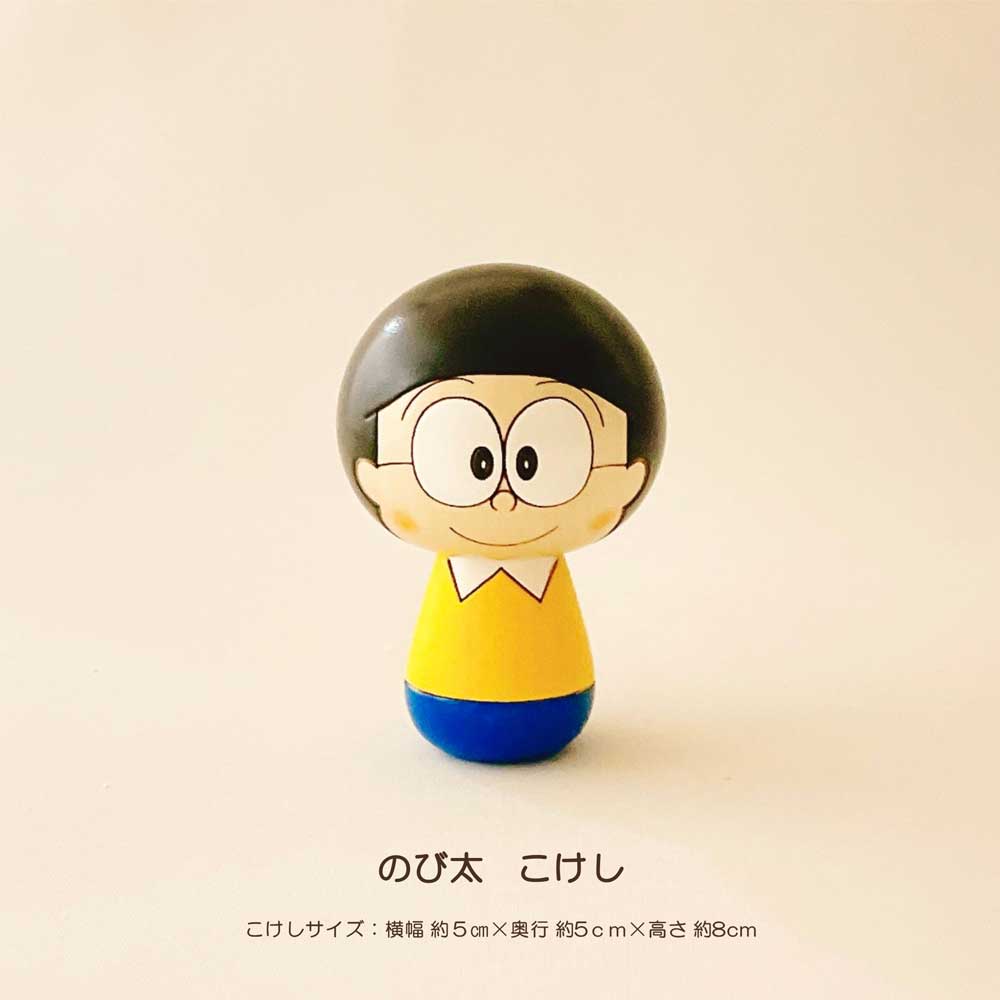 usaburo-kokeshi-doraemon-figurine-kokeshi-9-2-cm image 1
