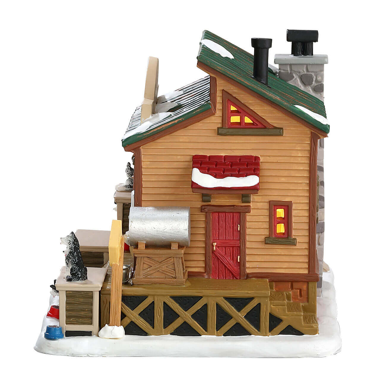 lemax-kodiak-s-sled-dog-training-figurine-chiens-de-tra-neau image 2