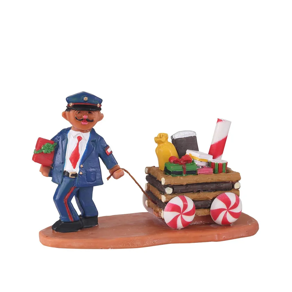 lemax-gingerman-post-figurine-miniature-sugar-n-spice image 1
