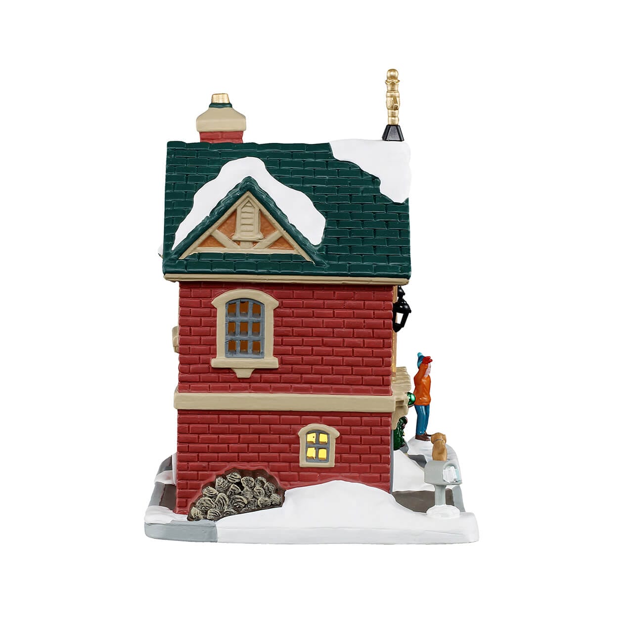 lemax-the-little-brick-house-maison-miniature-lumineuse-caddington image 2