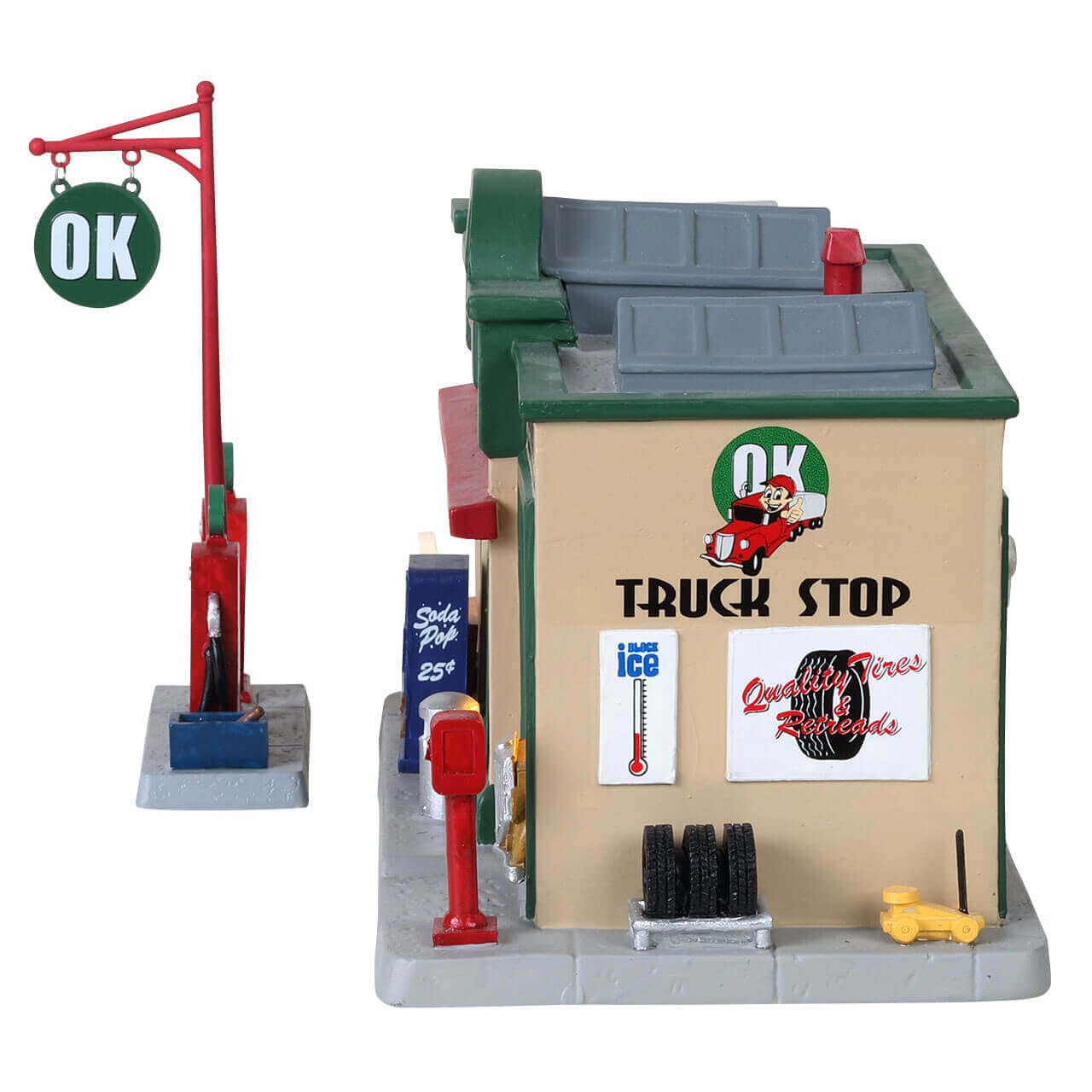 lemax-ok-truck-stop-b-timent-miniature-lumineux image 2
