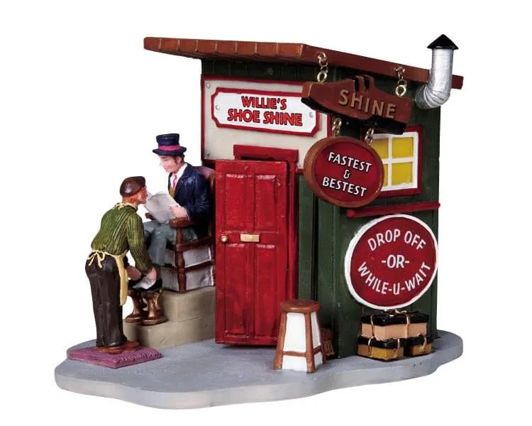 lemax-willie-s-shineshack-cabane-miniature-artisanale-de-collection image 1