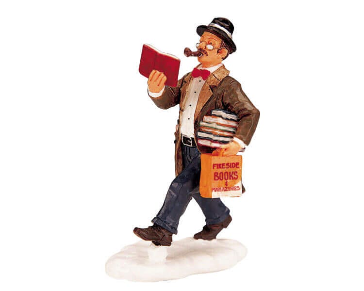lemax-the-bookworm-figurine-miniature-de-collection image 1
