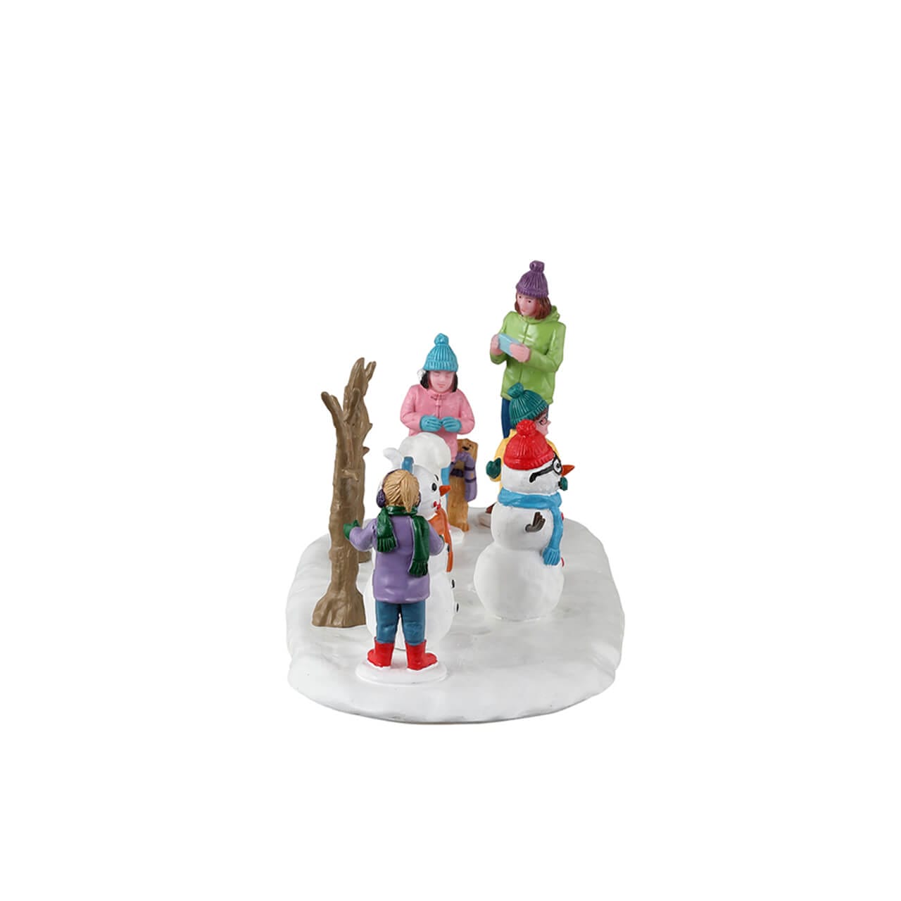 lemax-snowmen-friends-figurine-miniature-bonhommes-de-neige image 2