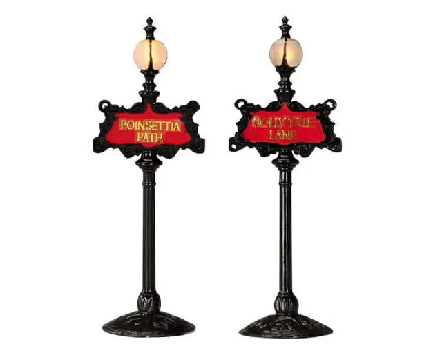 lemax-ornate-street-lamp-lampadaire-miniature-orn image 1