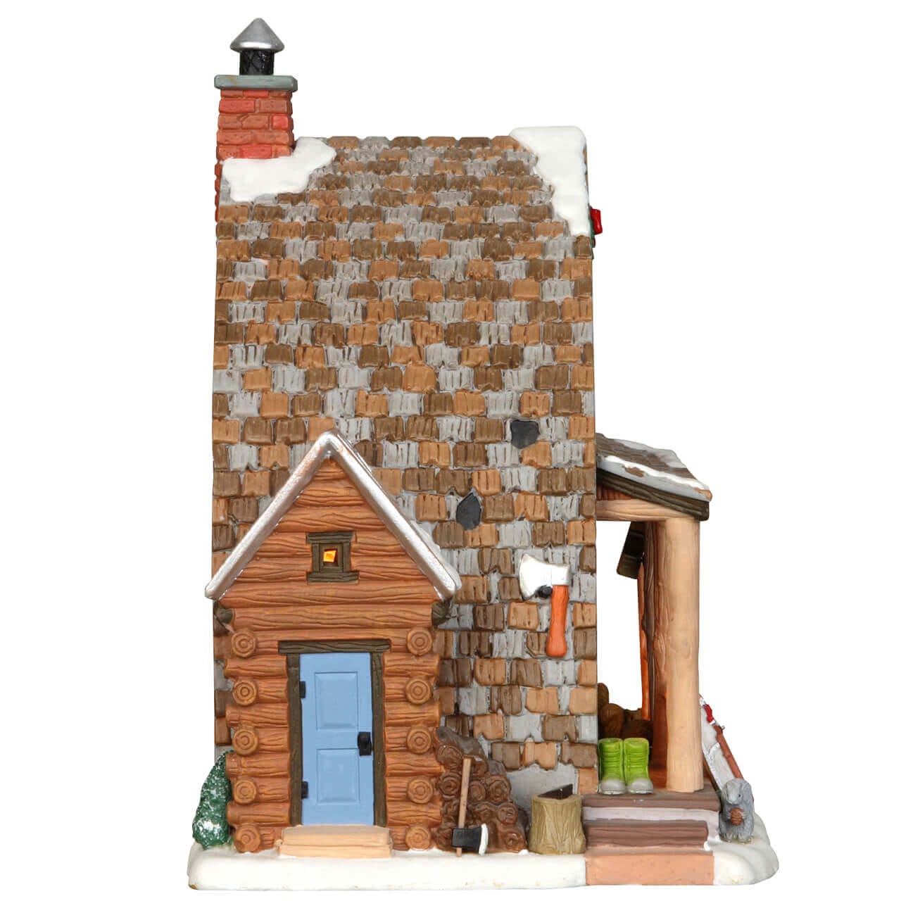 lemax-mallard-bay-cabin-cabane-miniature-de-collection image 2