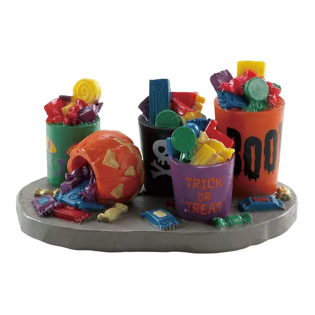lemax-buckets-of-candy-accessoire-miniature-spooky-town image 1