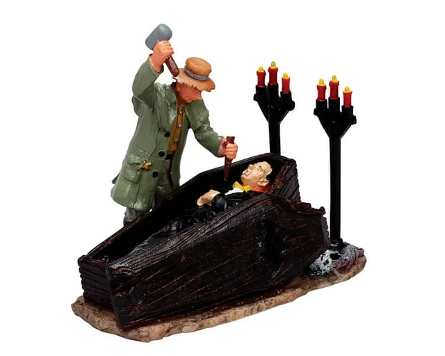 lemax-vampire-hunter-figurine-spooky-town image 1