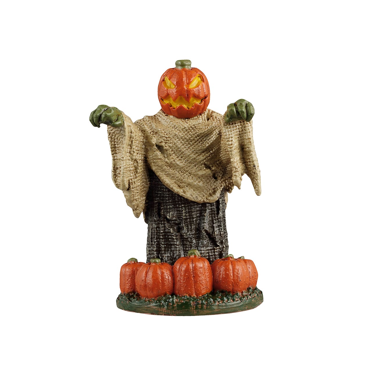 lemax-pumpkinhead-yard-decoration-cr-ature-citrouille-halloween-en-tissu image 1