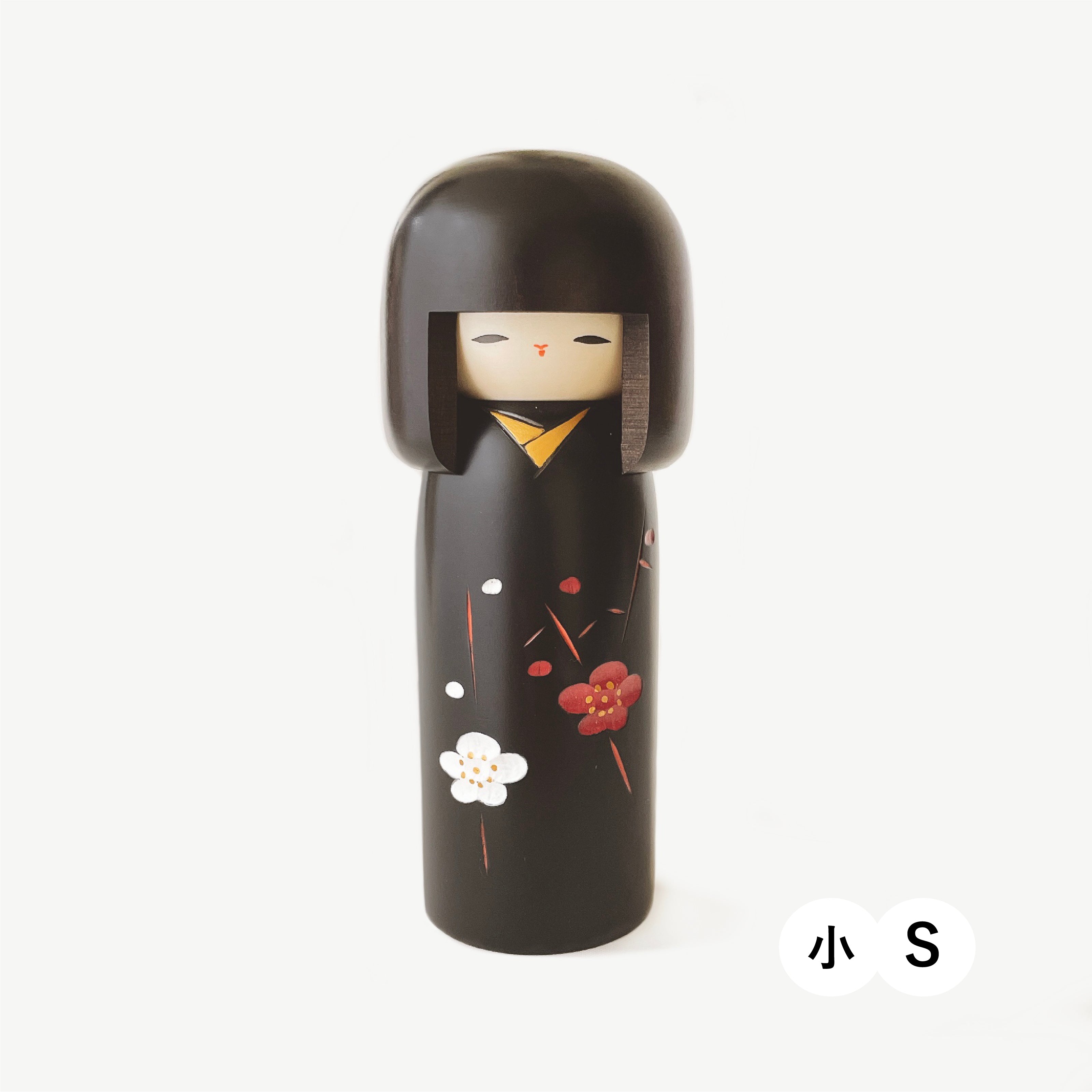 usaburo-kokeshi-sachi-no-hana-fleurs-du-bonheur-taille-ss-140-mm image 2