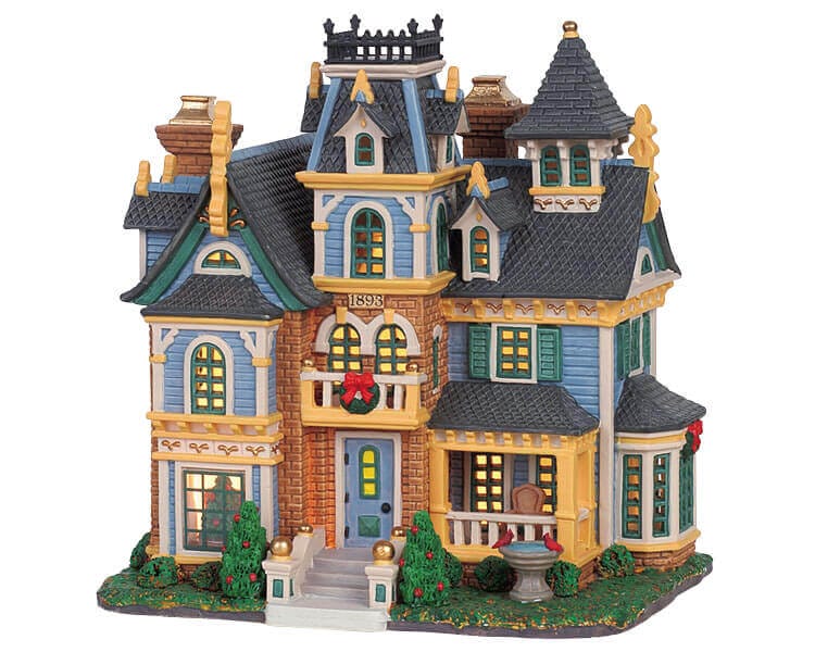 lemax-randolph-manor-manoir-miniature-de-collection-illumin image 2