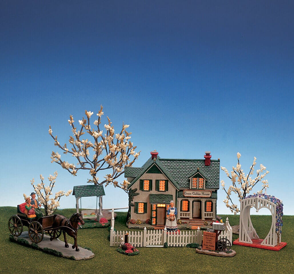 lemax-green-gables-house-set-maison-miniature-de-collection image 1