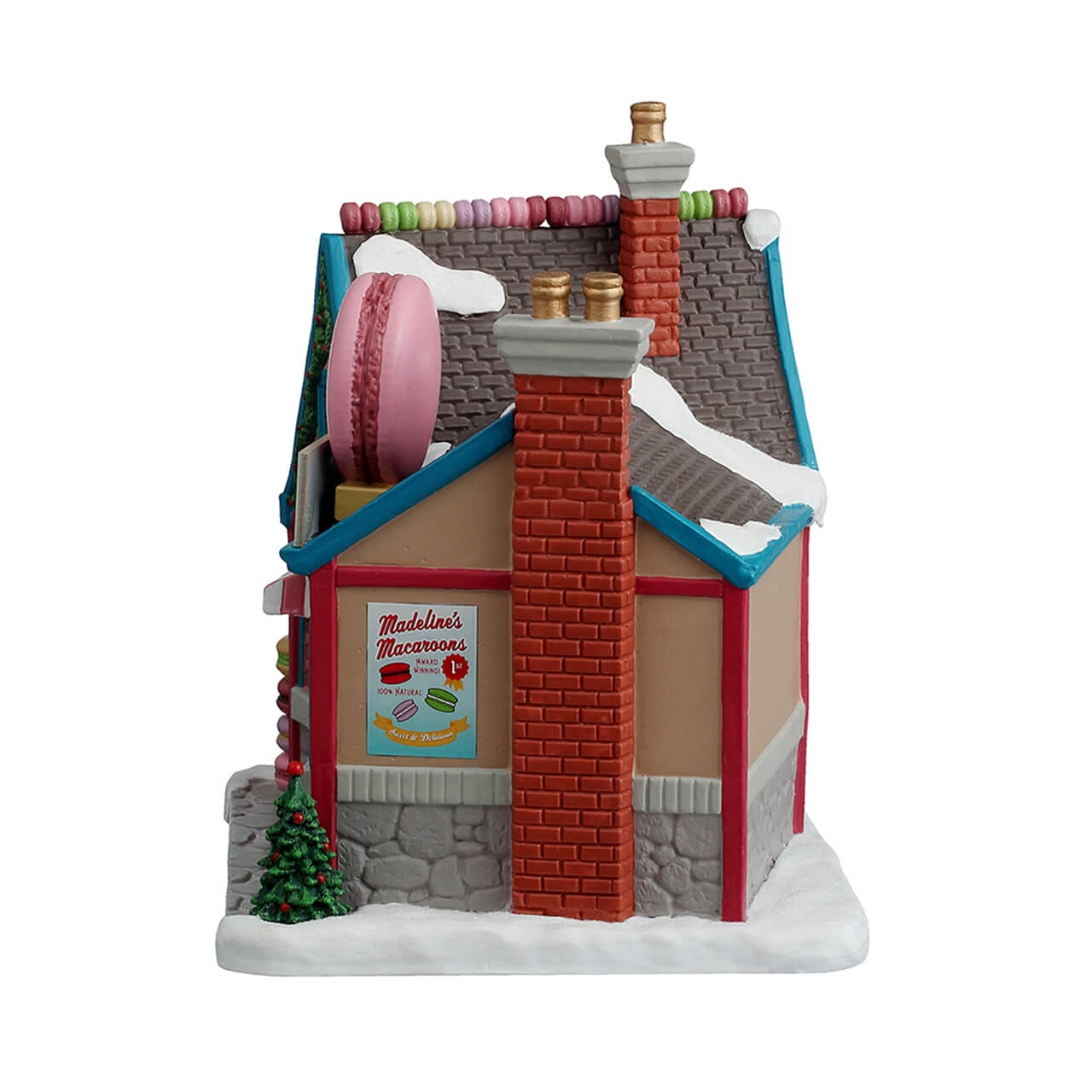 lemax-madeline-s-macaroons-p-tisserie-fran-aise-miniature-santa-s-wonderland image 3
