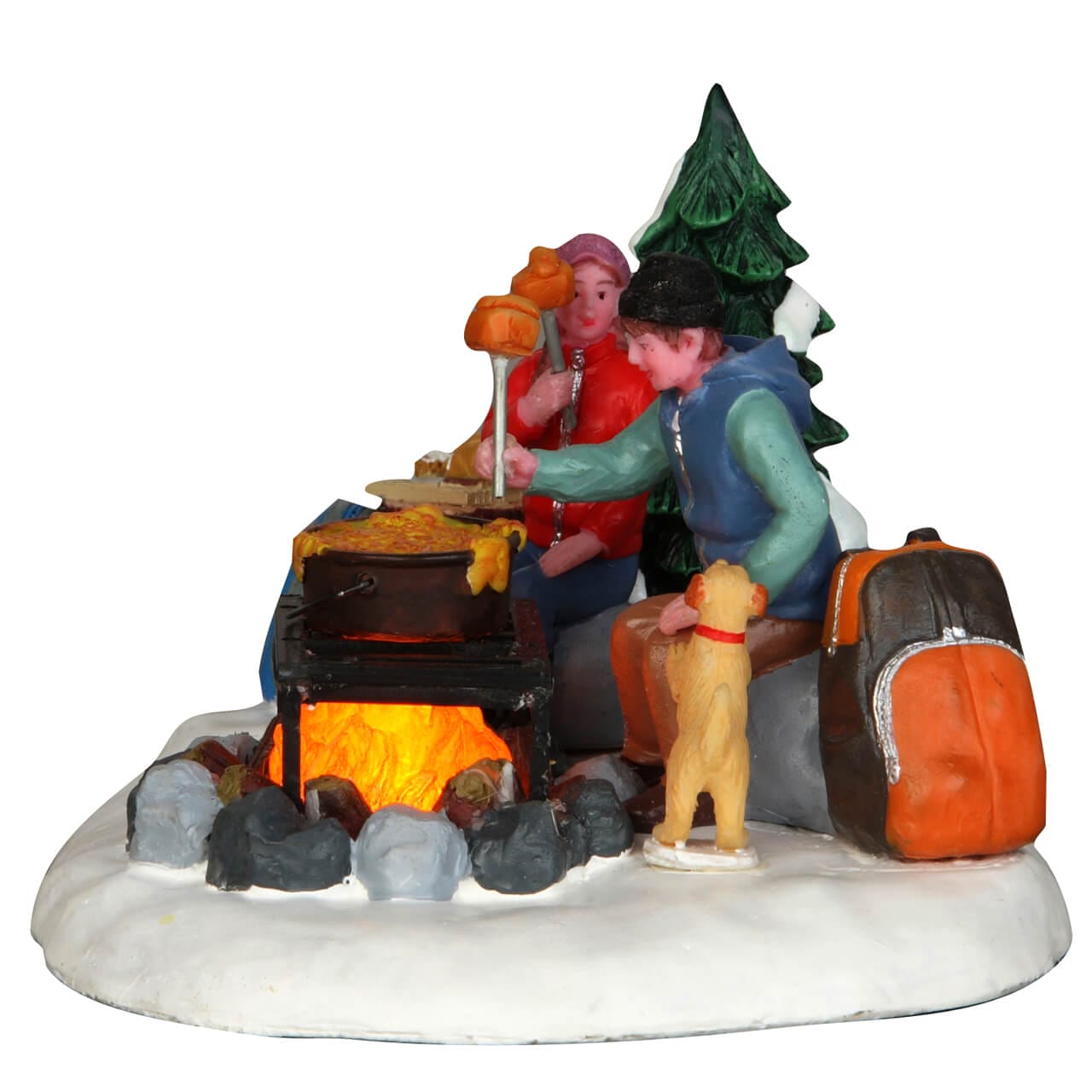 lemax-campfire-fondue-sc-ne-miniature-vail-village image 4