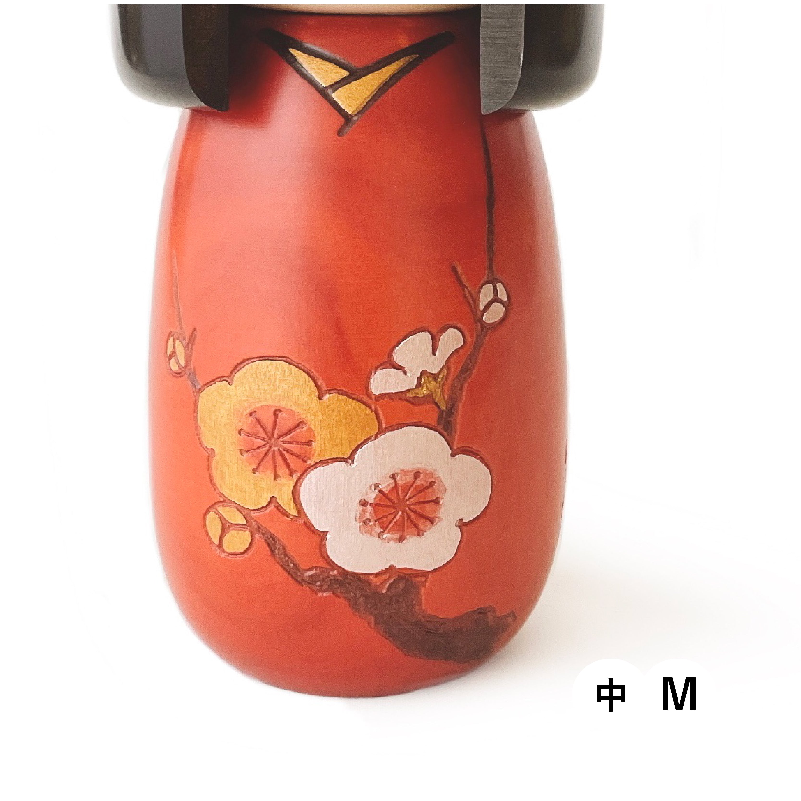 usaburo-kokeshi-hana-no-uta-s-figurine-po-me-floral-prunier image 6