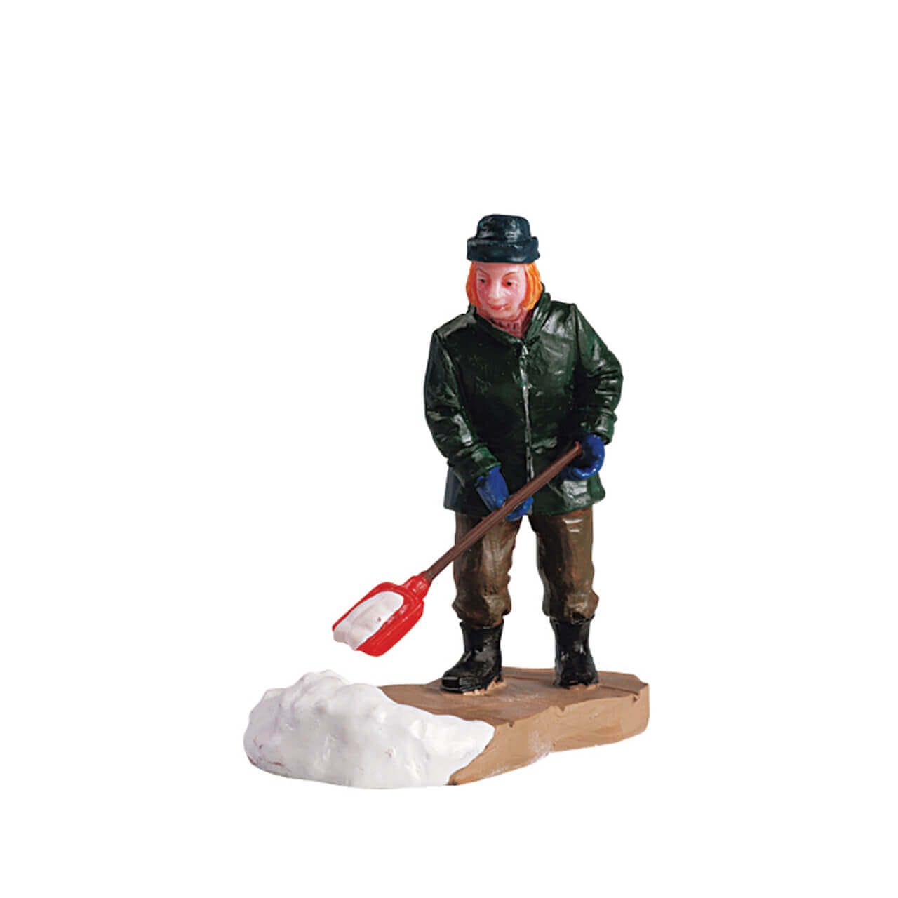 lemax-clearing-a-path-figurine-miniature-plymouth-corners image 1
