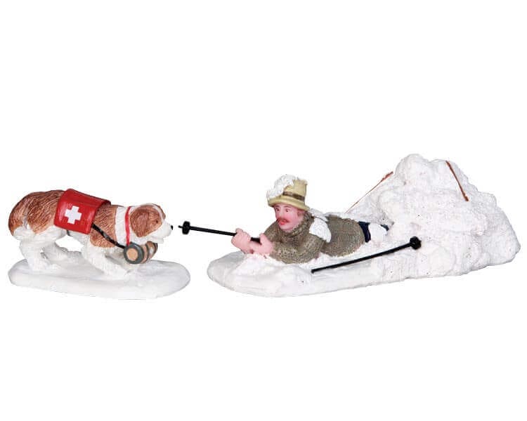 lemax-to-the-rescue-figurine-miniature-sc-ne-de-secours image 1