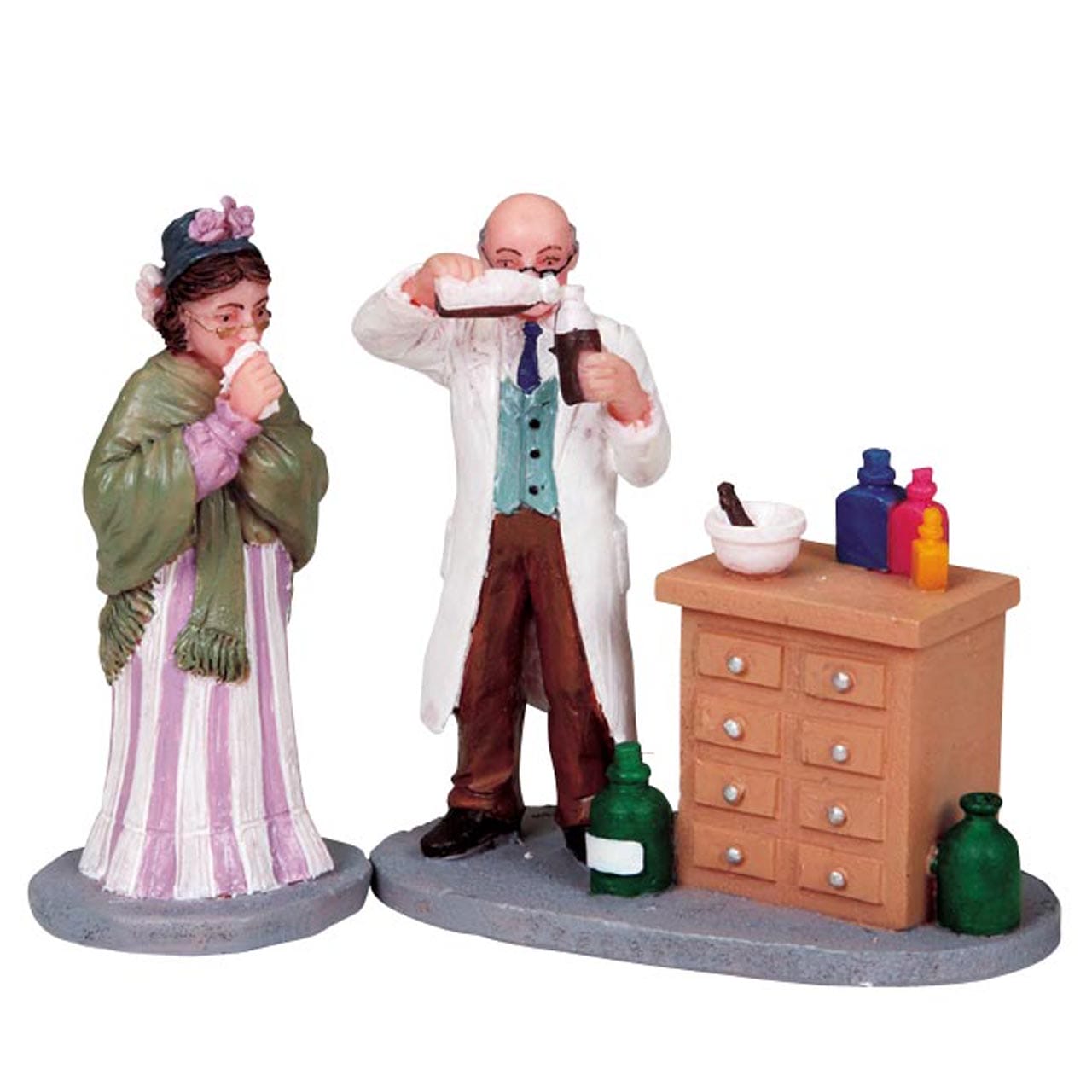 lemax-pharmacist-figurine-miniature-de-collection image 1