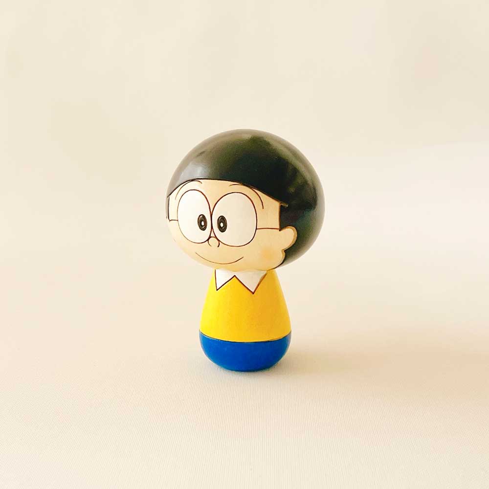 usaburo-kokeshi-doraemon-figurine-kokeshi-9-2-cm image 2