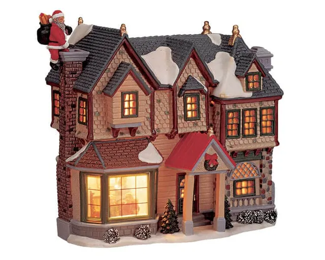 lemax-holiday-home-maison-miniature-de-collection-d-cor-village-de-no-l image 1
