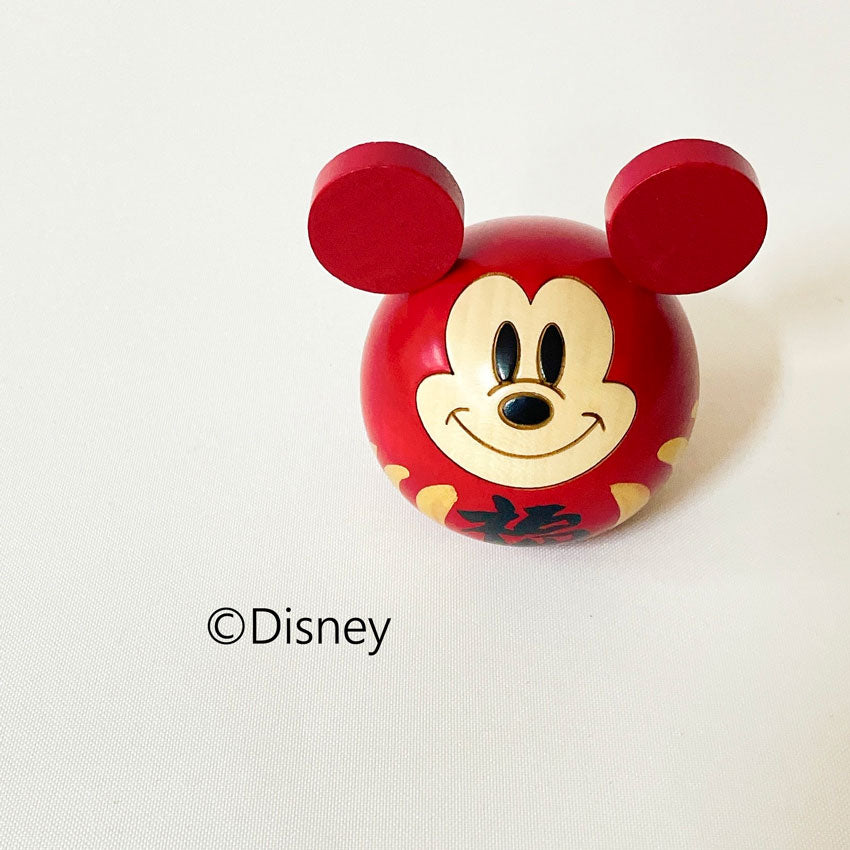 usaburo-kokeshi-mickey-daruma-figurine-daruma-disney-en-bois image 6