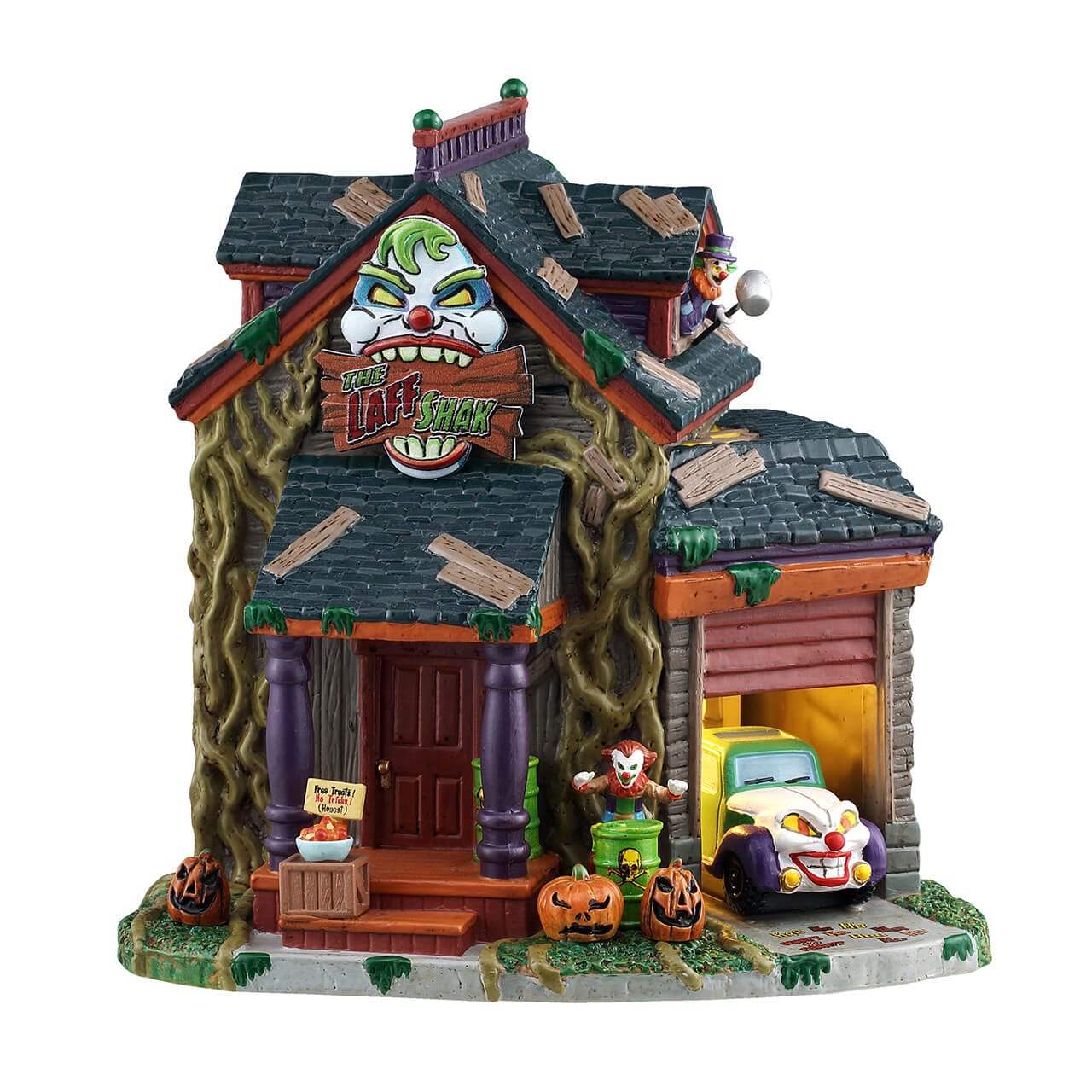 lemax-the-laff-shak-funhouse-horreur-clowns-spooky-town image 1
