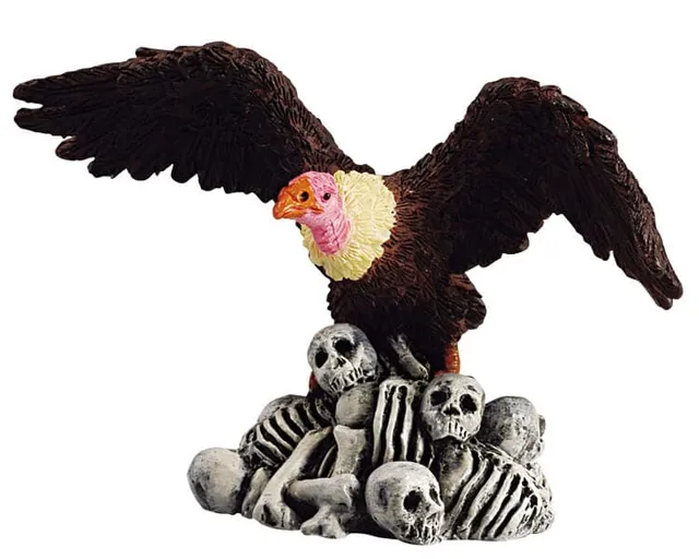 lemax-vulture-figurine-miniature-spooky-town-de-collection image 1