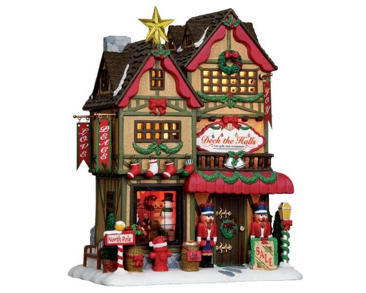 lemax-deck-the-halls-christmas-shop-boutique-lumineuse-miniature image 1