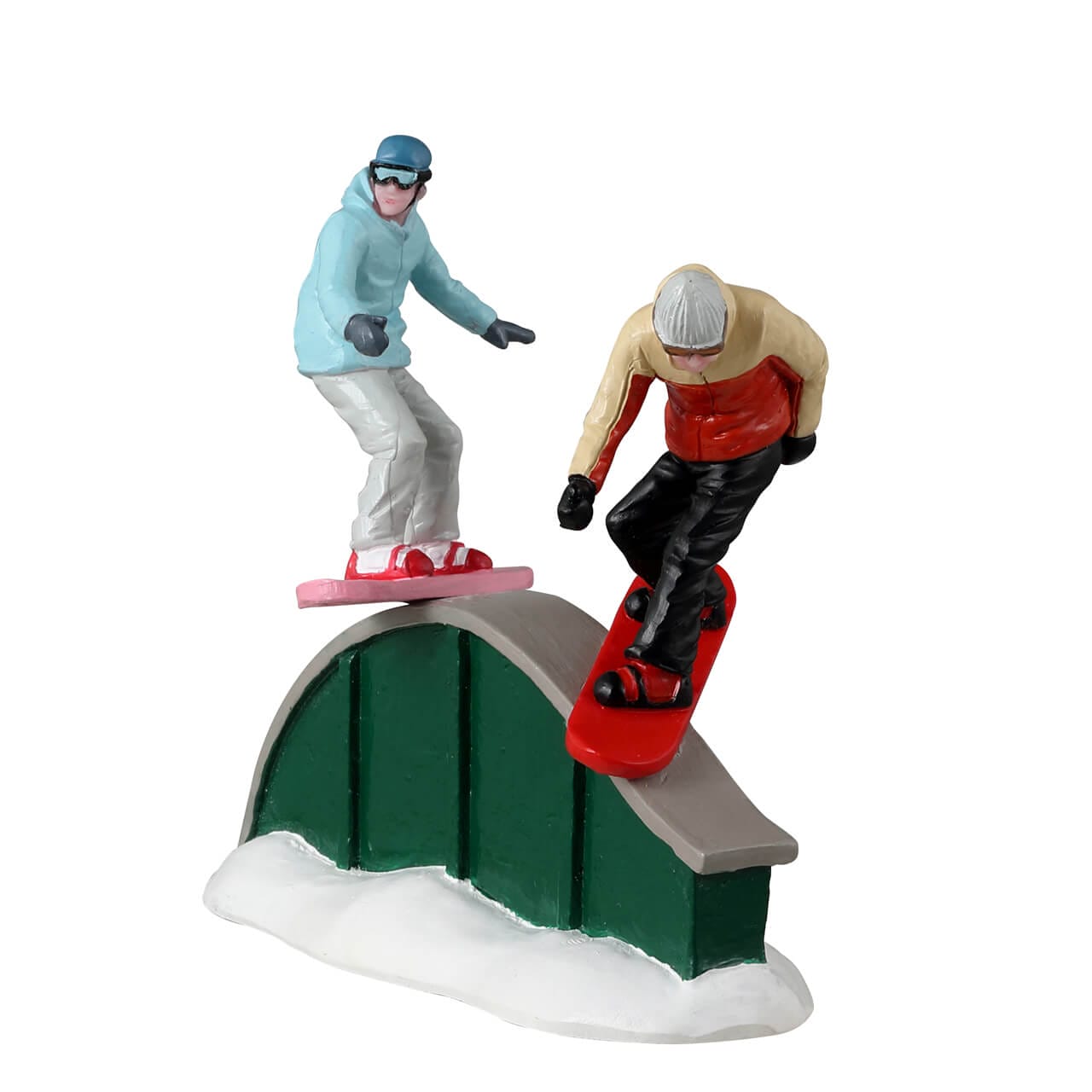 lemax-boarding-fun-figurine-miniature-snowboard-village-de-no-l image 1