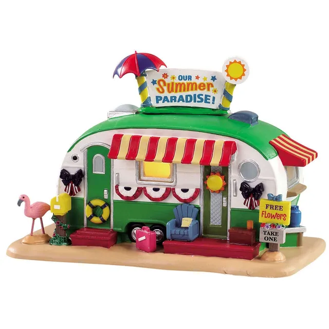 lemax-our-summer-paradise-d-cor-miniature-estival-de-collection image 1