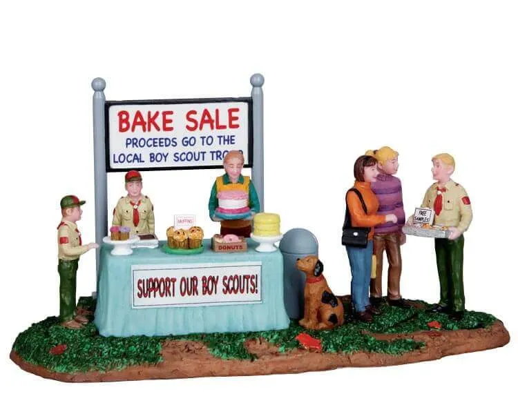 lemax-bake-sale-fundraiser-figurine-de-collection-vente-de-g-teaux image 1