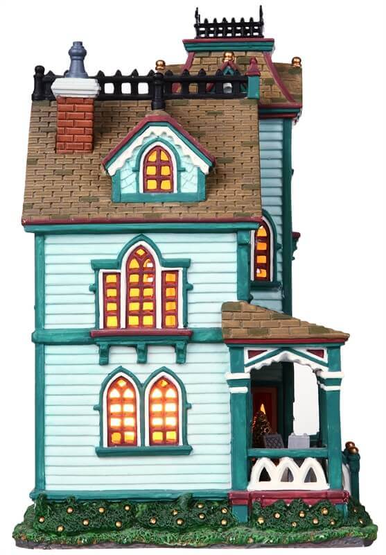 lemax-bridgeport-inn-b-timent-miniature-village-de-no-l image 3