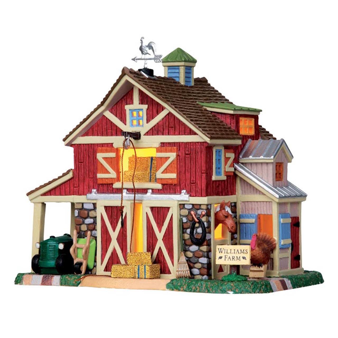 lemax-williams-farm-ferme-miniature-lumineuse-de-collection image 1