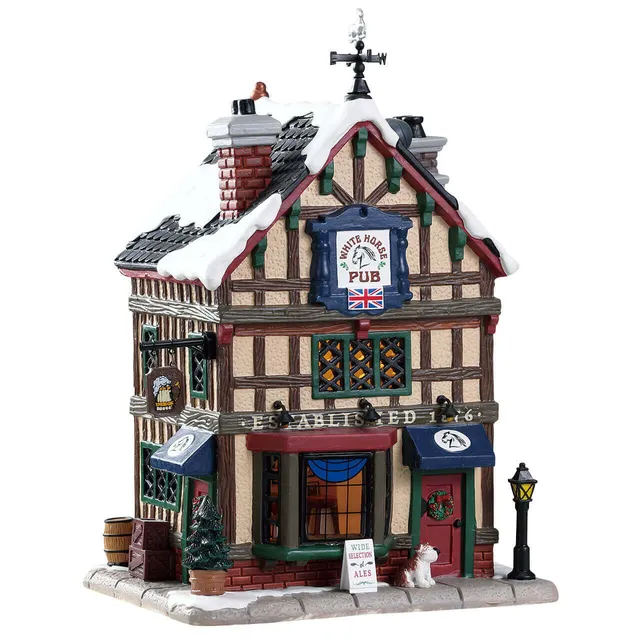 lemax-old-british-pub-b-timent-miniature-pub-anglais image 1
