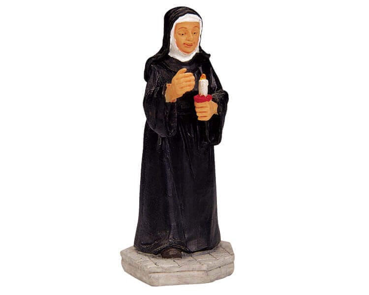 lemax-nun-figurine-religieuse-miniature-de-village image 2