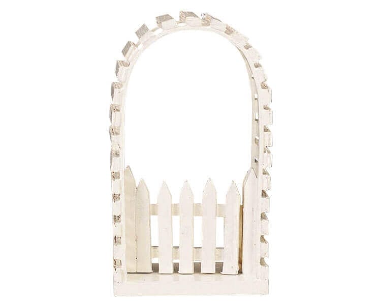 lemax-wooden-arbor-accessoire-arche-en-bois-village image 1