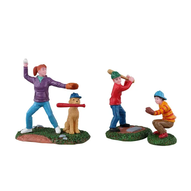 lemax-baseball-practice-figurine-entra-nement-de-baseball image 1
