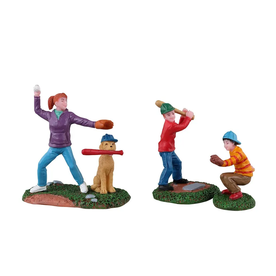 lemax-baseball-practice-figurine-entra-nement-de-baseball image 1