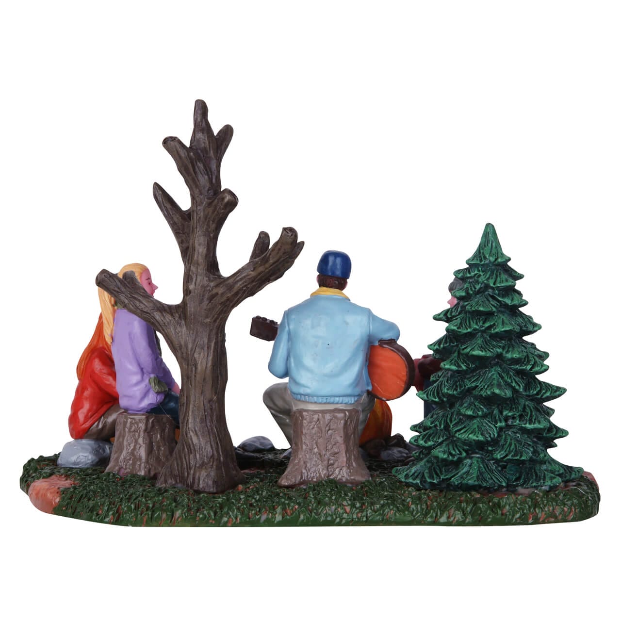 lemax-campfire-music-figurine-miniature-feu-de-camp image 4