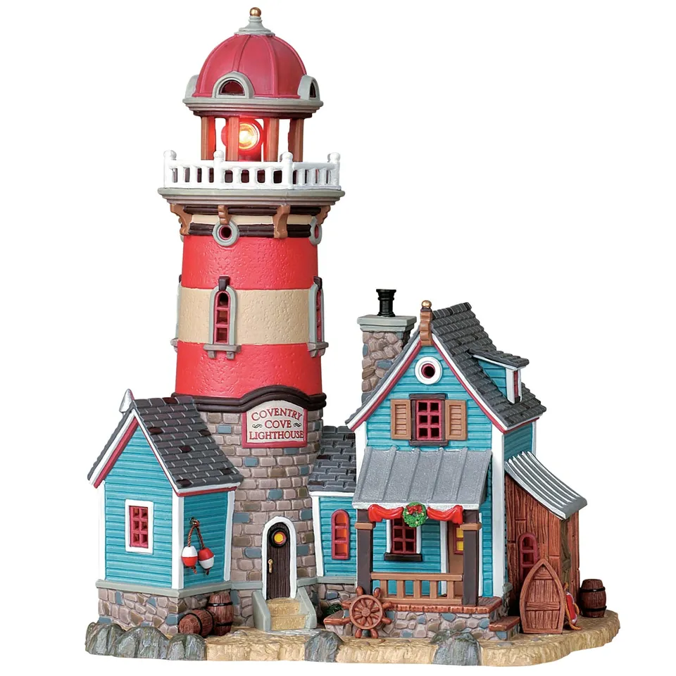 lemax-coventry-cove-lighthouse-phare-miniature-de-village-c-tier image 1