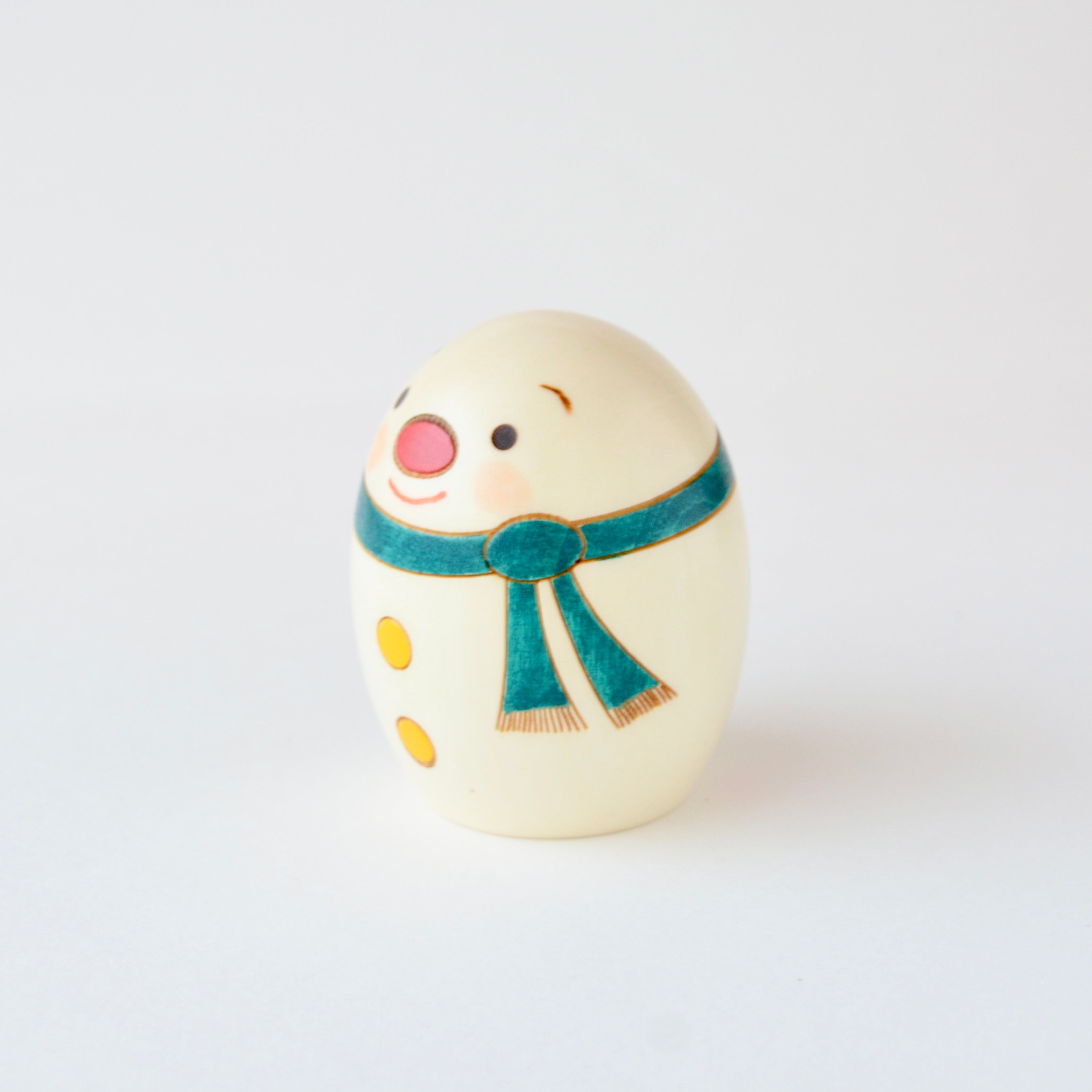 usaburo-kokeshi-bonhomme-de-neige-uf-l-d-co-no-l-bois-7-cm image 2