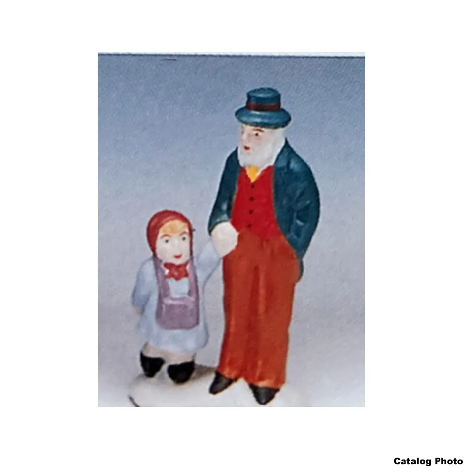 lemax-grandpa-and-emily-figurine-miniature-grand-p-re-et-emily image 1