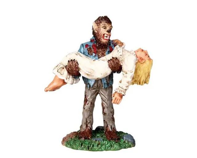 lemax-wolfman-s-true-love-figurine-miniature-spooky-town image 1