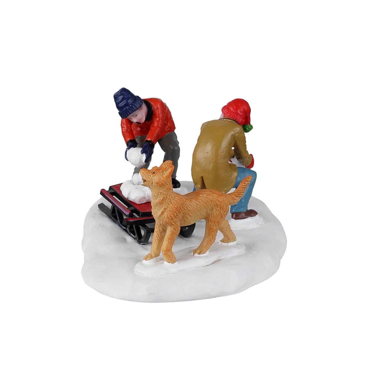 lemax-snowy-ammo-operation-figurine-bataille-de-boules-de-neige image 3