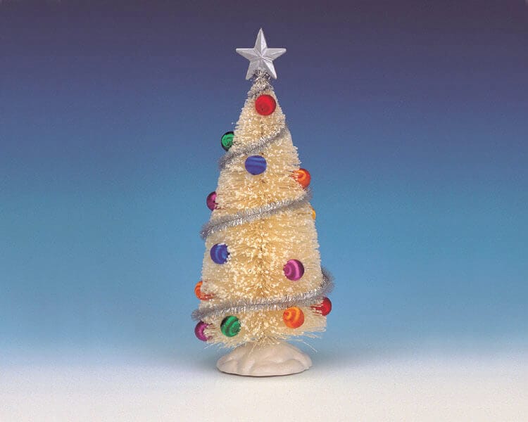 lemax-sparkling-white-christmas-tree-medium-sapin-blanc-miniature image 1