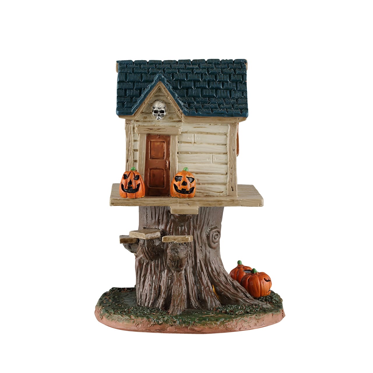 lemax-skull-tree-house-maison-arbre-hant-e-spooky-town image 2